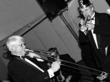 IMG_2155 Trocadixies:  Pete Stevenson - trombone, Doug Zimmerman - cornet