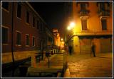 Venice - Sestier Castello at night