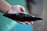 Obsidian knife considered to be a few hundred years old. IMG_1487.jpg