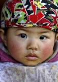 Miao baby, Panzhai, Guizhou Province, China