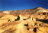 Wind erosion on desert Island