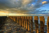 Province of Zeeland - sky and sea HDR