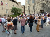 Traditional Catalonian dancing festival