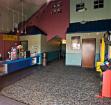 The lobby as photographed through the front door
