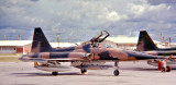 Vietnam Era Aircraft (F-5 Fighter) (from a scanned slide). Taken at Binh Thuy AB, Vietnam. (66-67)