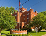 A view of the Milam County Jail in Cameron, TX.