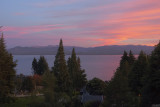 Sunrise over  Nahuel Huapi Lake