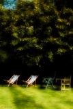 Ghostly sunchairs