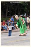 St Patrick is Greated by a Fan