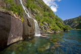 Austvagoy Island: Small Waterfall in Trollfjord