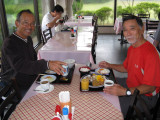 Day1: At Narita Skycourt YH enjoying a Japanese breakfast buffet