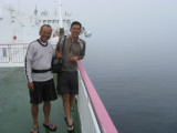 Coastal fog makes it difficult to enjoy the views.