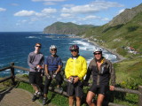 Great view of the dramatic southwest coast. Most of the westshore can not be accessed by vehicle.