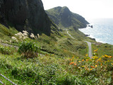 The youth hostel is located on the remote southwestern shore.