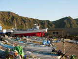 Most of the young people have abandoned fishing for city life.