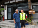 Owner with Geno as we prepare to ride off.