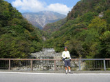 Stopping for pictures during the long climb.