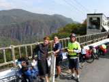 Top of the climb. This is a popular area, so traffic is heavy.