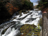 Kegon Falls. The falls along this route attract many visitors.