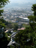 But this is the view from where the castle once sat.