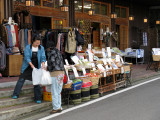 There are a large variety of shops in Kusatsu. Kay (my wife) would love this place.