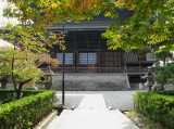 Temple grounds. Even in this busy area, there are quiet places.