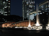 We walked to Tokyo Station and caught the subway back.