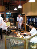 Making Rice Crackers.