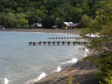 Its the low season, so the area is quiet. It rained much of the late afternoon and evening.