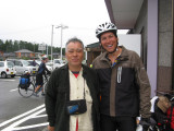 Day 31: It rained most of the night. Met Japanese traveler during breakfast.