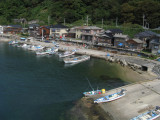The coastal scene.