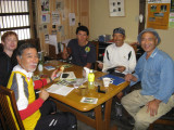 Serrendipetous stop at a B&B. We meet a local artist, Ventaro Kato