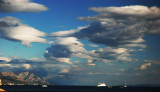 Clouds over Dalmatian Coast