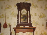 Antique clock in Ferns kitchen