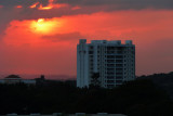  Saharan dust sunset