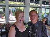 Gail and Elliot at Melanies wedding on Treasure Island  5/19/2001