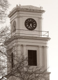 New Paltz Church clock