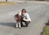 With   Aubrie in March
