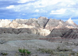 beautiful light in the badlands