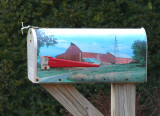 rural barnyard mailbox