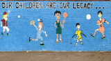 blue legacy mural