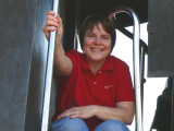 me up in the locomotive