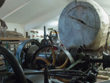 Kauri log and mill