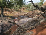 Creek among rocks