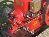 Detail of restored engine