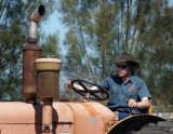 Competitive tractor driver