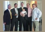 Charlie with Dad and Uncles