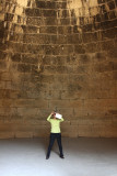 Mycenae - Photographer in Tomb of Atreus