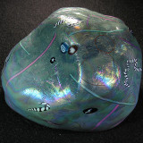 Noble Effort: Irridescent Rock  Size: 4.04 x 3.69 x 2.85 tall  Price: SOLD