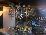 Shelf #1 (top) - Daniel Trilli menorah, Anton Bodor, Shane Caswell (middle), Devin Somerville (right)